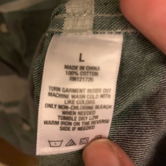 DONATED Aeropostale Multi-Stripe Button Down - Picture 4 of 5